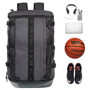 Sac à dos de sport par sublimation pour femmes et hommes, idéal pour le basketball, le football en extérieur, et le rangement des équipements d'entraînement, avec cordon de serrage - Product Image 4