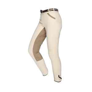 Pantalones de equitación con paneles de color en contraste de dos tonos para una apariencia moderna y deportiva. - Product Image 1