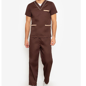 Uniformes Médicos Pinco Sports para Hombre y Mujer, con Logotipo Personalizado, Cuello en V, Material Spandex, Pantalones Jogger con Detección de Agujas - Product Image 3