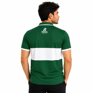 Chemises polo pour hommes 100% coton, coupe ample, style streetwear, motif uni, broderie simple, t-shirts polo pour hommes - Product Image 3