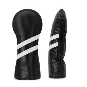 Factory Made Custom Embroidery logo <b>Golf</b> Head Covers High Quality Waterproof Genuine Leather <b>Golf</b> Headcover - Product Image 4