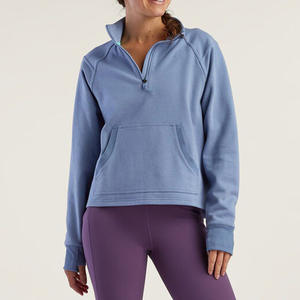 Sudadera Casual de Moda para Hombre con Media Cremallera, Bordada y Personalizada, para Otoño/Invierno, Camiseta Deportiva de Manga Larga para Fitness al Aire Libre, Cálida - Product Image 5