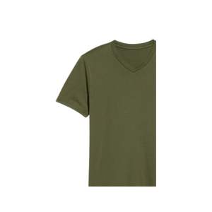 Camiseta de Cuello en V para Hombre, Manga Corta, Informal, Básica, Suave, Transpirable, Ligera, para Uso Diario de Verano, Fabricante OEM Personalizado - Product Image 2