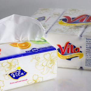 Wholesale Good Price Facial <b>Tissue</b> 4Ply 200mmx195mm Pocket Style Embossing Roller Design Home/Office Use - Product Image 4