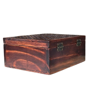 High Quality Vietnam-Made Rectangle <b>Wooden</b> <b>Box</b> Durable and Stylish Bio-Degradable Storage Tool Wholesale Product - Product Image 3