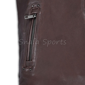 Chaqueta de Cuero Premium para Hombre, Chaqueta de Invierno Elegante y Duradera, Última Tendencia en Ropa Exterior para Hombres Modernos - Product Image 5