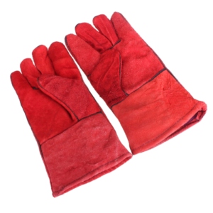 Guantes de Seguridad de Cuero Vacuno Resistentes al Calor y a los Cortes para Soldadura y Barbacoa, en Oferta - Product Image 1