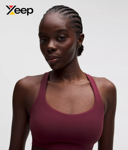 เสื้อชั้นในกีฬาโยคะคุณภาพสูงสำหรับผู้หญิง XEEP รุ่น XC-SB-123 แบบเรียบง่าย ระบายอากาศได้ดี สายปรับได้ แผ่นรองถอดออกได้ รองรับได้ดี - Product Image 3
