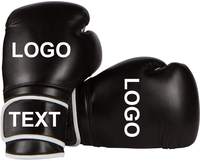 No Boxing No Life Gants de boxe professionnels en cuir de vachette à lacets, rembourrage épais à 4 couches, doigts entièrement protégés, évacuation de l'humidité, haute performance