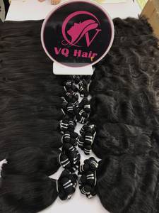 Cheveux humains vietnamiens crus Extensions de cheveux raides naturels Un donneur 100% cheveux vierges bruts non transformés du Vietnam - Product Image 5