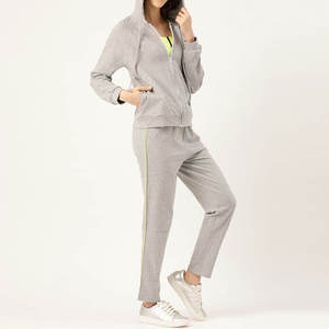 Latest Designs Winter Collection Cotton Polyester Women's Plus Size Plaid Vintage Hooded Regular Fit <b>2</b>-<b>Piece</b> Tracksuits Sports - Product Image 3