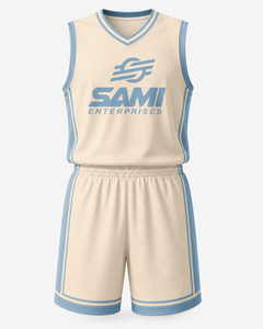 Ensemble d'uniformes de basketball réversibles personnalisés, maillot et short de basketball sublimés OEM, fabricant de vêtements d'équipe en mesh en gros - Product Image 1
