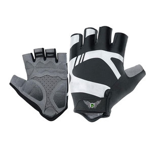 Road Bike <b>Cycling</b> Gloves with Sweat Wipe Thumb and Shock Absorbing Grip Mountain Bike Gloves with Breathable Fabric - Product Image 3