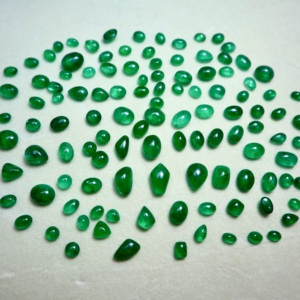 Esmeralda Natural Swat Cabujón, Gema Suelta de Alta Calidad, Esmeralda Verde Cabujón, Lote al por Mayor - Product Image 5