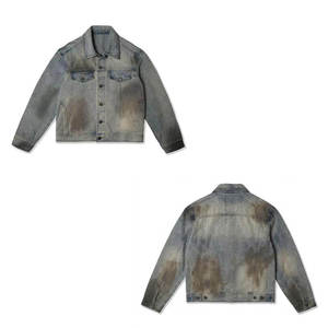 Veste en jean à capuche pour homme, respirante, séchage rapide, décontractée, hiver, manches régulières - Product Image 6