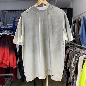 Camiseta de Lona Sólida para Hombre, Elegante, Transpirable, Cómoda, Nueva Llegada, Estilo Urbano, Cuello Redondo, Algodón Casual - Product Image 4