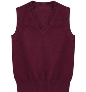 Chaleco de punto sin mangas transpirable de alta calidad para hombre, con cuello en V y botones, ropa exterior profesional. - Product Image 3