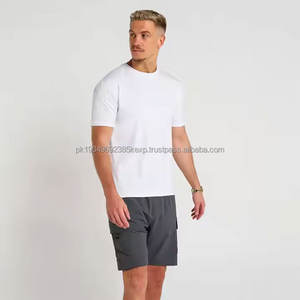 Camisetas de Hombre 100% Algodón al por Mayor, Camisetas de Manga Corta con Estampado Moderno, Ropa Deportiva Urbana de Moda, Estilo Nuevo - Product Image 3