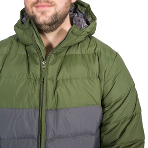 High Quality Men's Outdoor <b>Work</b> Jacket Warm Polyester Fiber Filled Waterproof Breathable Windproof <b>Stand</b> Collar Thick Front - Product Image 5