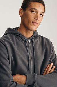 Sweat à capuche pour homme de qualité supérieure, en coton lourd, personnalisable avec logo - Product Image 4