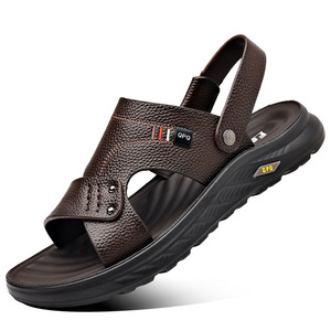 Nouvelles sandales de plage décontractées pour hommes, style été 2026, antidérapantes, respirantes, à semelle souple, tendance, pour la marche quotidienne - Product Image 5