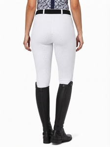 Pantalones de equitación para mujer, cintura alta, elásticos, leggings ecuestres con agarre de silicona en las rodillas, transpirables, pantalones de entrenamiento de alto rendimiento - Product Image 3