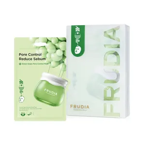 FRUDIA High Quality Green Grape Pore Control Sheet Mask 25ml*10ea Facial Masks - Product Image 1