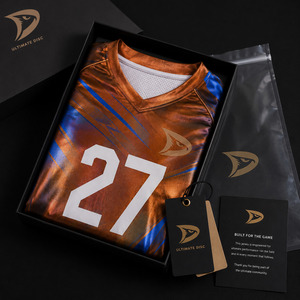 Maillot d'équipe de frisbee ultime pour hommes, personnalisé en gros, en polyester holographique, anti-humidité, uniforme sportif - Product Image 4