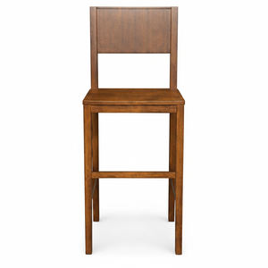 Silla de Bar Clásica de Madera de Teca Sólida y Duradera, Estilo Moderno de Mediados de Siglo, Ecológica, Superventas, Taburete de Madera para Bar, Cafetería, Hotel - Product Image 2