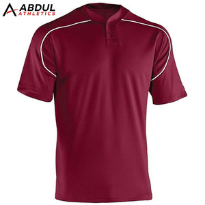 Maillot de baseball pour homme, tissu léger et coupe confortable, idéal pour les entraînements et les matchs, avec un look élégant et un matériau de qualité. - Product Image 1