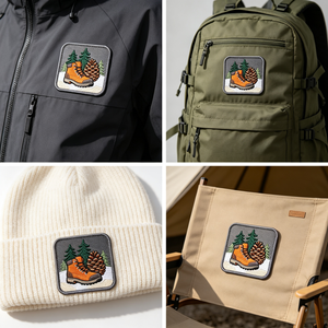 Écussons en tissu brodés, badges de logo pour vêtements, thermocollants pour vestes, chapeaux, projets DIY, ronds, vente en gros, fabrication en usine - Product Image 6