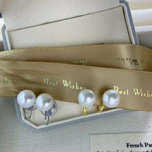 Pendientes de Perlas de Agua Dulce Naturales de Zhuji, Perlas Mantou de Alta Calidad, Aurora Impecable, Perlas Blancas de Alto Grado - Product Image 2