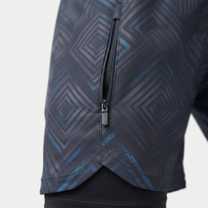 Shorts de sport 2 en 1 pour homme, design athlétique moderne, apparence élégante, adaptés à la musculation, à la tenue décontractée et au jogging. - Product Image 5