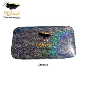 Stz — pince à épiler magnétique, étui de beauté à paillettes pour pincettes à cils, Kit de pincettes magnétiques professionnelles - Product Image 1