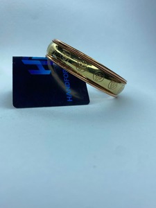 Artisan <b>Copper</b> Brass Cuff <b>Bracelet</b> Gold Plated Vintage Style Open Adjustable Wholesale Hammered Design Magnet Unisex Wedding - Product Image 5