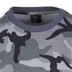เสื้อยืดลายพรางสตรีทแวร์ผู้ชาย คอตตอนคอกลมทรงหลวมใส่สบาย แขนสั้น เหมาะสำหรับฤดูร้อน - Product Image 6