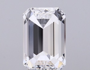 Diamant blanc de laboratoire de 3,53 carats, couleur E, taille émeraude, sans défaut, avec une excellente finition, idéal pour des créations de haute joaillerie rares. - Product Image 2