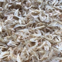 Crevettes séchées assaisonnées, collation de fruits de mer savoureuse et croustillante, pour la cuisine, comme garniture et prête à consommer // Mr. Alex Truong