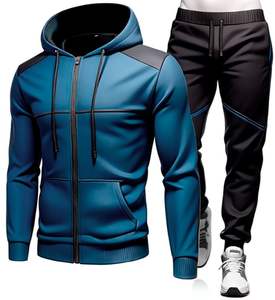 Oferta Especial: Chándal Personalizado para Hombre, con Capucha, Diseño Sólido 2 en 1, Ropa Casual de Moda, Transpirable, Ligero, de Alta Calidad, 100% Algodón - Product Image 1