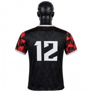 Conjunto de 3 Estilos de Camisetas de Fútbol Unisex de Secado Rápido y Transpirables para Hombre y Mujer, Camiseta Deportiva de Manga Corta para Fanáticos del Fútbol - Product Image 4