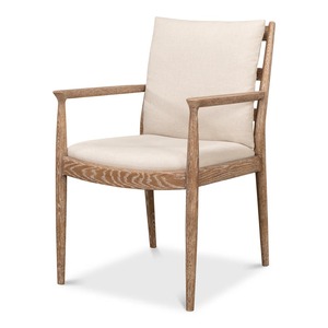Fauteuil en bois de haute qualité avec rembourrage doux et dossier ergonomique, chaise moderne pour l'hôtellerie et les projets d'aménagement intérieur - Product Image 3