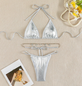 Conjuntos de Bikini, Trajes de Baño, Bikinis con Logo Personalizado, Trajes de Natación con Estampado por Sublimación, Venta Caliente, Bikinis de Dos Piezas con Relleno y Push-Up para Mujer - Product Image 6