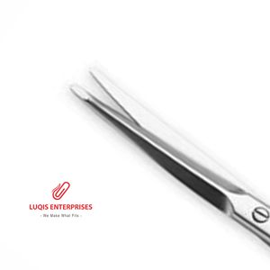 Tijeras Facelift Kaye Freeman Curvas Dentadas de Carburo de Tungsteno, Instrumento Quirúrgico de Acero Inoxidable, Herramienta Cosmética de Precisión - Product Image 2