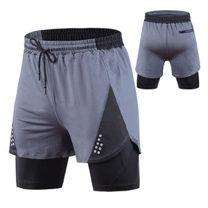 Shorts de sport décontractés à taille élastique, respirants et à séchage rapide, nouveau style, design personnalisé, prix raisonnable en gros, best-seller - Product Image 1