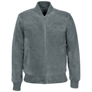 Smart Range <b>Leather</b> Custom Men's Retro Style Premium Cow <b>Suede</b> <b>Leather</b> Bomber <b>Jacket</b> YKK Zip Multi-Pocket Custom Colors - Product Image 6