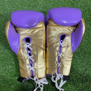 Guantes de Boxeo Profesionales No Boxing No Life Pro con Cordones, Guantes de Boxeo MMA Sanda de Cuero Real Antideslizantes y Ligeros con Dedos Completos - Product Image 4