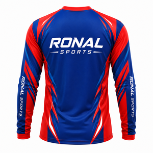 เสื้อเจอร์ซีย์มอเตอร์ไซค์คุณภาพสูงยอดนิยมสำหรับนักขี่มอเตอร์ไซค์ MTB MX BMX ดาวน์ฮิลล์ โมโตครอส เสื้อยืดขี่มอเตอร์ไซค์ มีทุกขนาดที่ดีที่สุด - Product Image 2