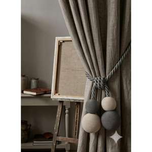 Decorative Curtain <b>Tieback</b> Rope Tassel Ball Curtain Holdback for Drapes Window Elegant Modern Curtain Accessories Home Styling - Product Image 6