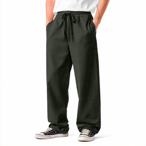 Pantalones Deportivos Holgados con Cordón en la Cintura para Mujer, 500 GSM, Pierna Ancha, Pantalones Deportivos de Invierno para Mujer, Moda Urbana - Product Image 5