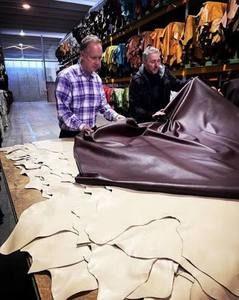 Cowhide <b>leather</b> blue to finished and ready for jackets gloves sofa bags perineum <b>leather</b> - Product Image 4